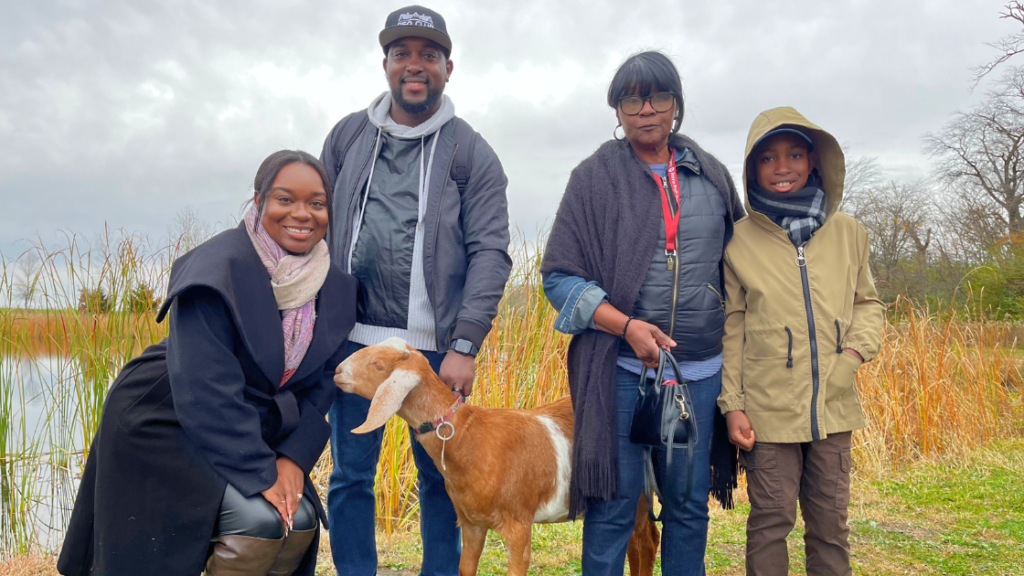 Goat Hike Tour at Champaign