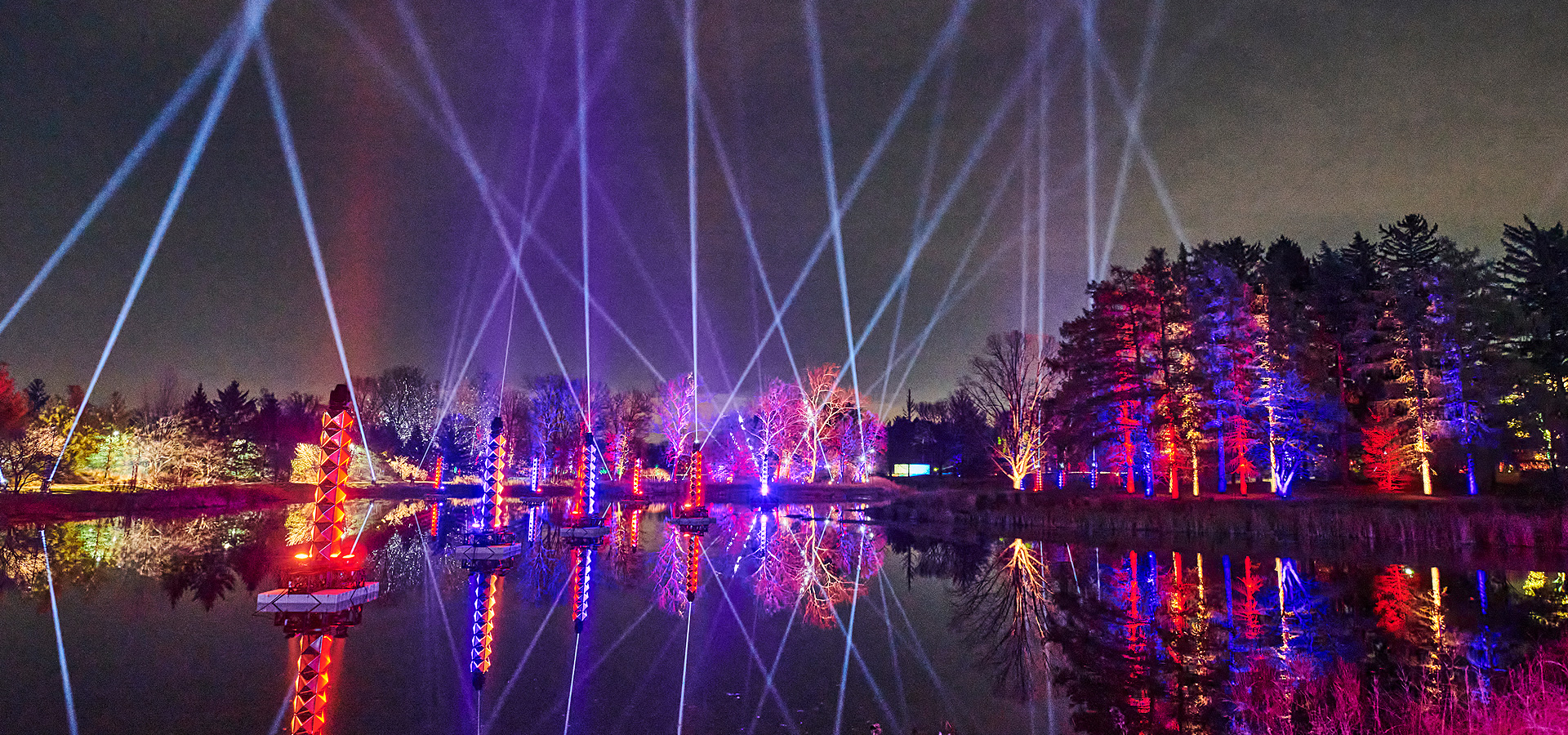 Illumination at Morton Arboretum